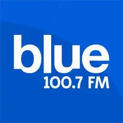 Blue FM 100.7 logo